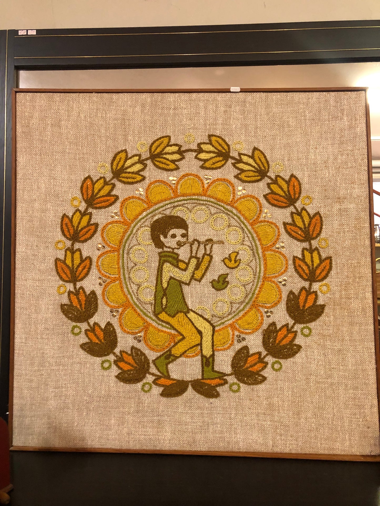 Broderad tavla