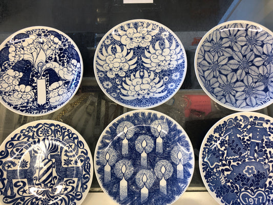 Jultallrik Gustavsberg 6 stycken